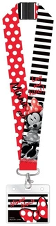 Mickey Mouse Deluxe Lanyard with Card Holder Minnie
