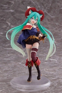 Hatsune Miku PVC Statue Hatsune Miku Wonderland Puss in Boots 18 cm
