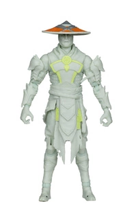 Mortal Kombat Action Figure Glow in the Dark Edition Raiden (Gold Label) 18 cm