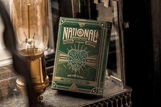 Theory 11 Playing Cards National Green