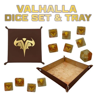 Heroscape Dice & Tray Set Valhalla   *English Version*