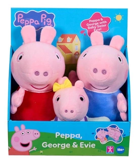 Peppa Pig Plush figures 3er Pack