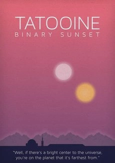 Star Wars - Tatooine PLAKAT