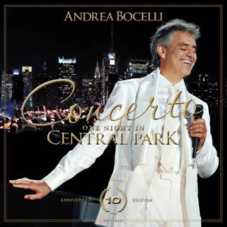 BOCELLI, ANDREA Concerto: One Night In Central Park 10th Anniversary 2LP