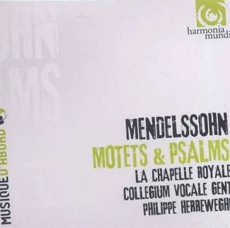 MENDELSSOHN Motets & Psalms Herreweghe CD DIGIPAK