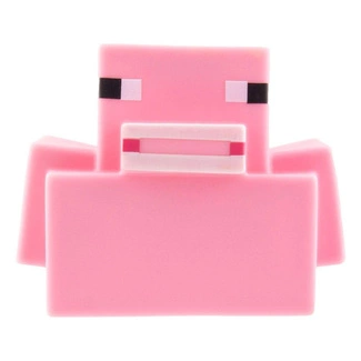 Minecraft Bath Duck Pig 6 cm