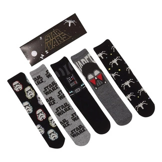 Star Wars Socks 5-Pack Dark Side L-XL
