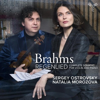 BRAHMS Sonatas For Violin And Piano Ostrovsky Morozova CD DIGIPAK