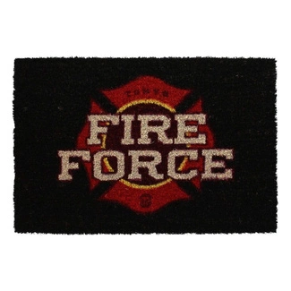 Fire Force Doormat Logo Red 40 x 60 cm