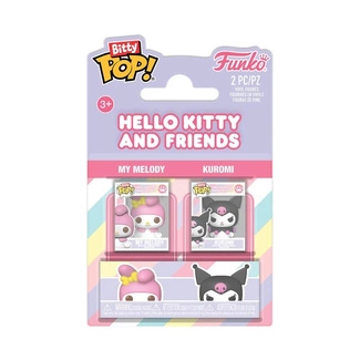 Hello Kitty Bitty Funko POP! figurka 2-Pack My Melody&Kuromi 2 cm