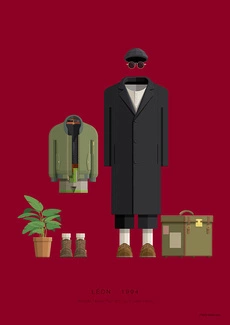 Leon zawodowiec / Léon PLAKAT