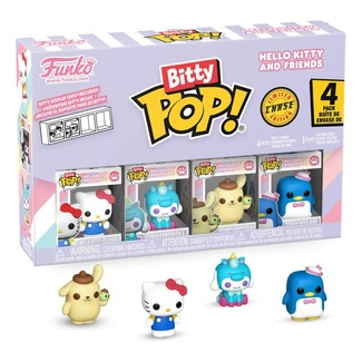 Hello Kitty and Friends Bitty POP! Vinyl Figure 4-Pack Series 1 2 cm