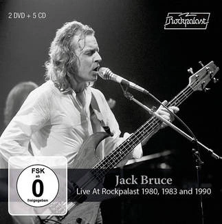 BRUCE, JACK Live At Rockpalast 1980, 1983 and 1990 CDDVD 5CD+2DVD