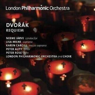 DVORAK Requiem London Philharmonic Orchestra Jarvi Milne Cargill 2CD