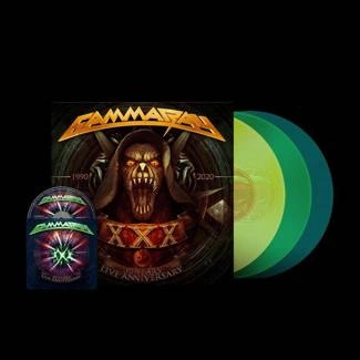 GAMMA RAY 30 Years Live AnniversaryBLURAY COLORED 3LP+BLURAY