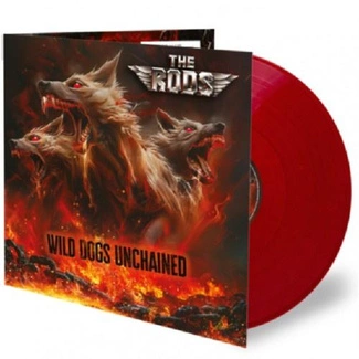 RODS, THE Wild Dogs Unchained RED LP