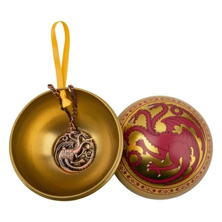 Game of Thrones Tree Ornament with Necklace Targaryen