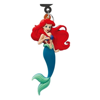 Disney Princess Soft Touch PVC Bag Clip Ariel