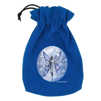 Anne Stokes Dice Pouch Snow Fairy