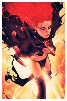 Marvel Art Print Madelyne Pryor 61 x 41 cm - unframed