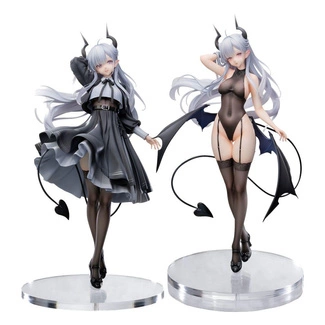 Original Character Fantasias Series Statue 1/6 set of 2 Thea-chan Apprentice Succubus Ver. (Regular Outfit & Underwear Edition) 29 cm