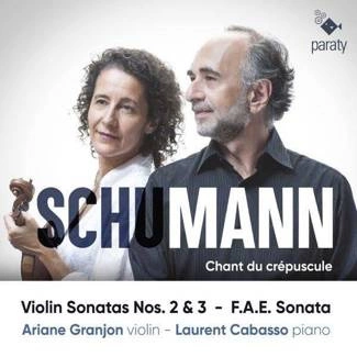 SCHUMANN Chant Du Crepuscule Granjon Cabasso CD