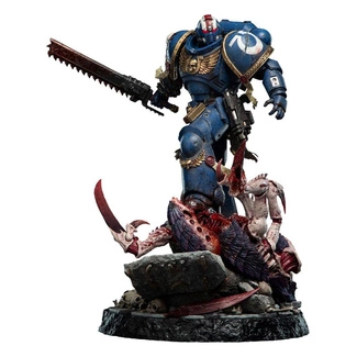 Space Marine 2 Statue 1/6 Lieutenant Titus Battleline Edition 63 cm