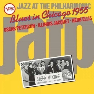 OSCAR PETERSON Jazz At The Philharmonic Blues In Chicago LP