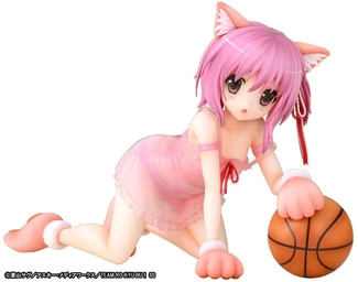 Fast Break! PVC Statue 1/7 Tomoka Minato Kemomimi Lingerie Ver. 18 cm