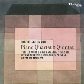 SCHUMANN Piano Quartet - Piano Quintet Faust Schreiber Tamestit Queyras CD DIGIPAK