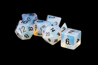 FanRoll  Dice Set Opalite (7)
