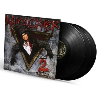 ALICE COOPER Welcome 2 My Nightmare BLACK 3LP