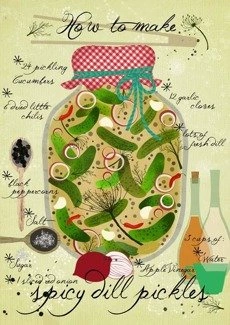 Spicy Pickles PLAKAT