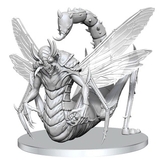 Pathfinder Deep Cuts Unpainted Miniature Derakni (Locust Demon)