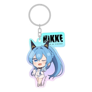 Nikke Acrylic Keychain Helm Holographic 7 cm