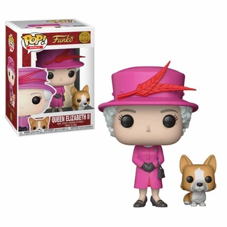 Royal Family Funko POP! figurka Queen Elizabeth II 9 cm