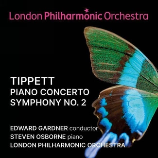 TIPPETT Piano Concerto & Symphony No 2 London Philharmonic Orchestra Gardner Osborne CD