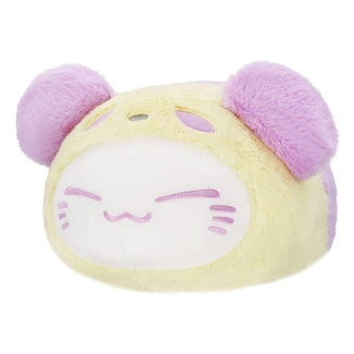 Nemuneko Cat Plush Figure Pastel Panda Big Purple 33 cm