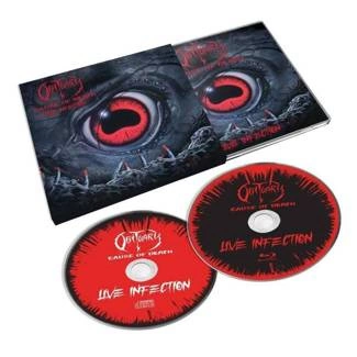OBITUARY Cause Of Death Live Infection CDBLURAY CD+ BLURAY