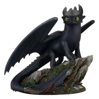 Dragons Master Craft Statue Standing Toothless 31 cm