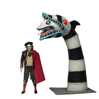 Beetlejuice Beetlejuice Action Figure 2 Pack Ultimate "Matador" Beetlejuice and Sandworm 18 cm