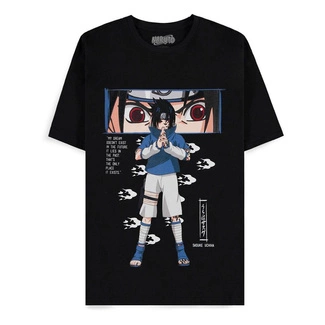 Naruto T-Shirt Sasuke Men's Size L