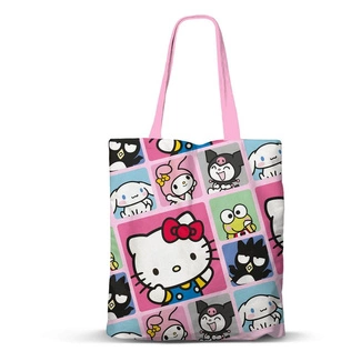 Sanrio FAN Tote Bag Hello Kitty Panels