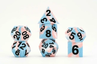 MDG Dice Set Pride Transgender Flag