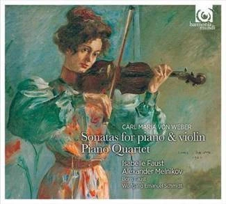 WEBER Sonatas For Violin & Piano Faust Melnikov CD