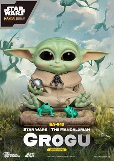 The Mandalorian Egg Attack Statue Grogu 18 cm