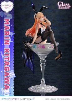 My Dress-Up Darling Prisma Wing PVC Statue 1/7 Marin Kitagawa Glass Edition 29 cm