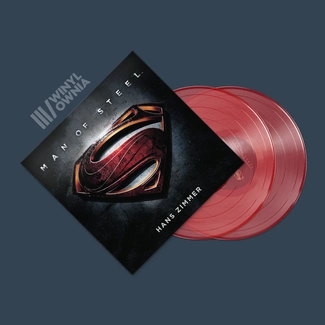 HANS ZIMMER Man Of Steel OST 2LP RED