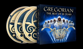 GREGORIAN 25 Live - The Best Of 25 Years CDDVD 2CD+DVD DIGIPAK