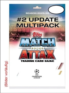 UEFA Champions League Match Attax Trading Cards 2025/26 Mega Multipack Update Star Ballers *German Version*